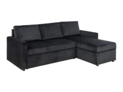 Sacramento Canapé-lit, Chaise Longue Réversible, Espace De Rangement Dissimulé Et Lit Escamotable, Gris Anthracite.