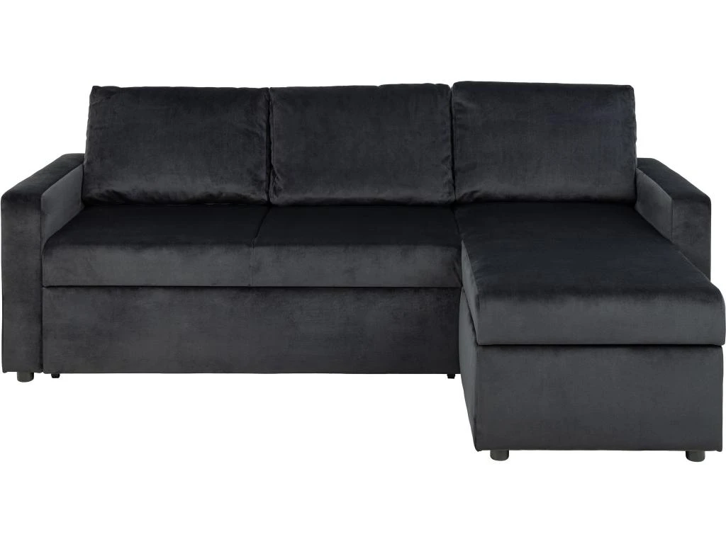 Sacramento Canapé-lit, Chaise Longue Réversible, Espace De Rangement Dissimulé Et Lit Escamotable, Gris Anthracite. 5 Sacramento Canapé-lit, Chaise Longue Réversible, Espace De Rangement Dissimulé Et Lit Escamotable, Gris Anthracite. – Image 3