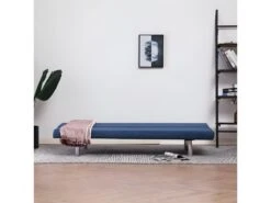 Canapé-lit Bleu Polyester -Accueil-Canapé canape 22059703