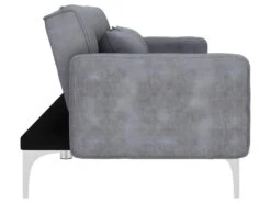 Canapé-lit Gris Clair Tissu -Accueil-Canapé canape 22060027