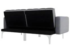 Canapé-lit Gris Clair Tissu -Accueil-Canapé canape 22060029