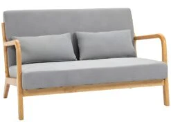 Canapé Lounge 2 Places CRUZ Gris