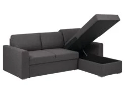 Flemingsburg Canapé-lit Avec Chaise Longue, Gris. -Accueil-Canapé canape 22105179