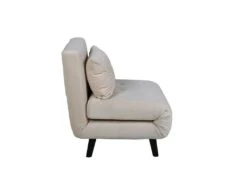 Vicky Canapé-lit ,fauteuil Velours Beige. -Accueil-Canapé canape 22105205
