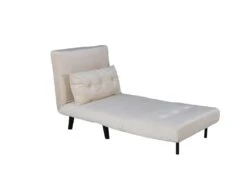 Vicky Canapé-lit ,fauteuil Velours Beige. -Accueil-Canapé canape 22105207