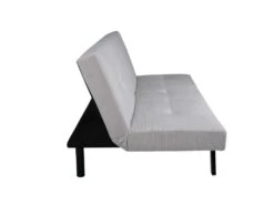 Bodil Canapé-lit Velours Côtelé Beige. -Accueil-Canapé canape 22105237