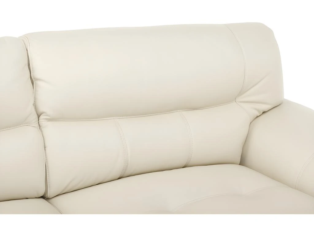 Canapé 2 Places En Cuir THIBAULT - Ivoire 10 Canapé 2 Places En Cuir THIBAULT - Ivoire – Image 8