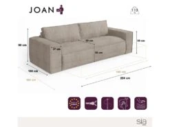 Canapé Convertible Express Dunlopillo Velours Noir 160cm -Accueil-Canapé canape 22210599