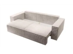 Canapé Convertible - 257x102 Cm - 3 Places - Crème - FARESE -Accueil-Canapé canape 22250937