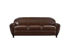 Canapé Club 3 Places Marron