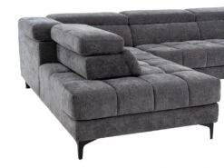 Canapé D'angle Gauche Relax électrique Avec Assise Coulissante En Tissu Anthracite MONISO 18 Canapé D'angle Gauche Relax électrique Avec Assise Coulissante En Tissu Anthracite MONISO -Accueil-Canapé canape 22351343