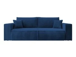 Canapé Convertible - 257x102 Cm - 3 Places - Bleu Marine - FARESE -Accueil-Canapé canape 22358437
