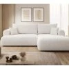Canapé D'angle - 260 Cm - Avec Fonction De Couchage En Forme De L - Crème - Avec Coffre En Boucle - Côté Droit - OVO 2 Canapé D'angle - 260 Cm - Avec Fonction De Couchage En Forme De L - Crème - Avec Coffre En Boucle - Côté Droit - OVO -Accueil-Canapé canape 22413741