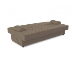 Canapé Dmalama, Canapé Conteneur 3 Places Avec 2 Coussins Inclus, Canapé De Salon En Tissu Rembourré Avec Ouverture Clic-clac, 181x81h88 Cm, Beige -Accueil-Canapé canape 22871571