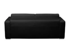 Canapé 3 Places Convertible Express 100% Cuir De Buffle Noir Matelas 18 Cm DELECTEA II 16 Canapé 3 Places Convertible Express 100% Cuir De Buffle Noir Matelas 18 Cm DELECTEA II -Accueil-Canapé canape 22933155