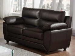 Canapé 2 Places MANOA En Simili - Marron