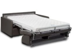 Canapé 4 Places Convertible Express En Simili CALIFE - Marron - Couchage à Lattes Larges 160 Cm - Matelas 18 Cm 12 Canapé 4 Places Convertible Express En Simili CALIFE - Marron - Couchage à Lattes Larges 160 Cm - Matelas 18 Cm -Accueil-Canapé canape 237663 28