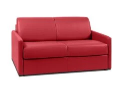 Canapé 2 Places Convertible Express En Simili CALIFE - Rouge - Couchage 120 Cm - Matelas 14 Cm 10 Canapé 2 Places Convertible Express En Simili CALIFE - Rouge - Couchage 120 Cm - Matelas 14 Cm -Accueil-Canapé canape 245633
