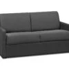 Canapé 2 Places Convertible Express En Tissu CALIFE - Gris - Couchage 120 Cm - Matelas 14 Cm -Accueil-Canapé canape 249375