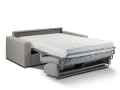 Canapé 3 Places Convertible Express En Simili CALITO - Noir - Couchage 140 Cm - Matelas 14 Cm -Accueil-Canapé canape 272593 30
