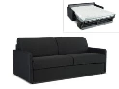 Canapé 4 Places Convertible Express En Tissu CALIFE - Crème - Couchage 160 Cm - Matelas 14 Cm -Accueil-Canapé canape 273289 26