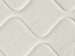 Canapé 3 Places Convertible Express En Simili CALITO - Blanc - Couchage Lattes Larges 140 Cm - Matelas 14 Cm Avec Mémoire De Forme DUNLOPILLO -Accueil-Canapé canape 274217 24