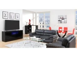 Canapé 2 Places En Cuir THIBAULT - Ivoire 26 Canapé 2 Places En Cuir THIBAULT - Ivoire -Accueil-Canapé canape 292573