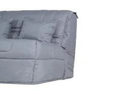 Canapé Convertible BZ ELDORADO II En Microfibre Avec Matelas BULTEX - Gris Clair -Accueil-Canapé canape 3158845