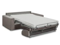 Canapé 4 Places Convertible Express En Velours CALITO - Bleu Nuit - Couchage 160 Cm - Matelas 18 Cm Avec Mémoire De Forme DUNLOPILLO -Accueil-Canapé canape 325771 23