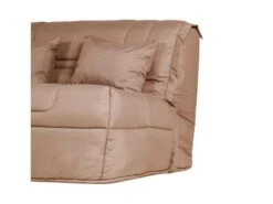 Canapé Convertible BZ ELDORADO II En Microfibre Avec Matelas BULTEX - Taupe -Accueil-Canapé canape 3532403