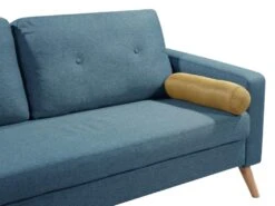 Canapé 2 Places TATUM En Tissu - Bleu -Accueil-Canapé canape 365255