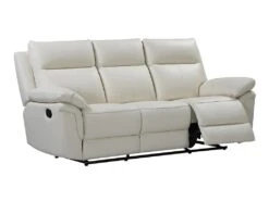 Canapé 3 Places Relax En Cuir De Buffle PAKITA - Ivoire 15 Canapé 3 Places Relax En Cuir De Buffle PAKITA - Ivoire -Accueil-Canapé canape 367491