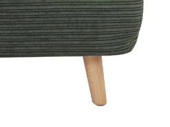 Canapé 2 Places Convertible En Velours Côtelé PALULA - Vert Foncé -Accueil-Canapé canape 380759