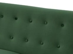 Canapé 2 Places En Velours Vert Sapin SERTI II -Accueil-Canapé canape 3956687