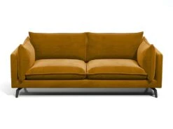 Canapé 3 Places En Velours KESTREL - Jaune Moutarde De Pascal Morabito -Accueil-Canapé canape 438319