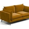 Canapé 2 Places En Velours KESTREL - Jaune Moutarde De Pascal Morabito -Accueil-Canapé canape 438327