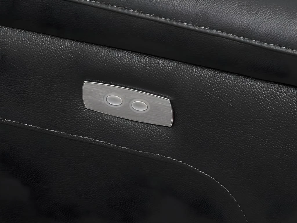 Canapé D'angle Relax électrique En Cuir OLBIA - Noir - Angle Droit 11 Canapé D'angle Relax électrique En Cuir OLBIA - Noir - Angle Droit – Image 9