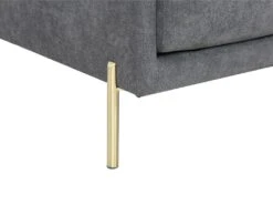 Canapé 2 Places En Tissu Gris SEDICO -Accueil-Canapé canape 452815