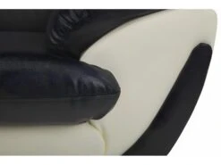 Canapé 2 Places En Simili INDICE - Bicolore Noir Et Ivoire 23 Canapé 2 Places En Simili INDICE - Bicolore Noir Et Ivoire -Accueil-Canapé canape 474029