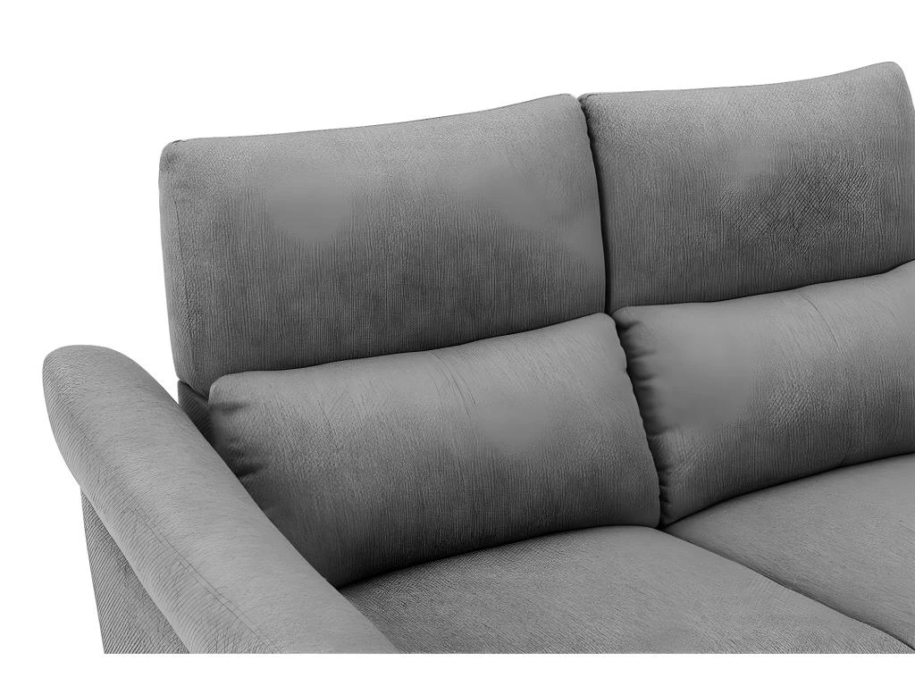 Canapé 2 Places Relax électrique En Tissu RAGNAR - Gris 12 Canapé 2 Places Relax électrique En Tissu RAGNAR - Gris – Image 10