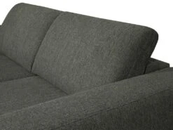 Canapé 3 Places Convertible Express En Tissu MONTASI - Vert - Couchage 140 Cm - Matelas DUNLOPILLO 14 Cm Avec Mémoire De Forme -Accueil-Canapé canape 484453