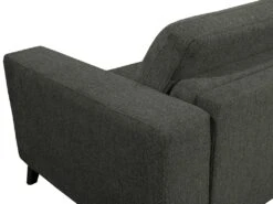 Canapé 3 Places Convertible Express En Tissu MONTASI - Vert - Couchage 140 Cm - Matelas DUNLOPILLO 14 Cm Avec Mémoire De Forme -Accueil-Canapé canape 484455