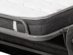 Canapé 3 Places Convertible Express En Tissu MONTASI - Vert - Couchage 140 Cm - Matelas DUNLOPILLO 14 Cm Avec Mémoire De Forme -Accueil-Canapé canape 485621