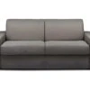 Canapé 3 Places Convertible Express En Tissu CALITO - Anthracite - Couchage 140 Cm - Matelas 14 Cm -Accueil-Canapé canape 489739