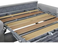 Canapé 2 Places Convertible Express En Tissu CALITO - Anthracite - Couchage Lattes Larges 120 Cm - Matelas 16 Cm Avec Mousse à Mémoire De Forme DUNLOPILLO 19 Canapé 2 Places Convertible Express En Tissu CALITO - Anthracite - Couchage Lattes Larges 120 Cm - Matelas 16 Cm Avec Mousse à Mémoire De Forme DUNLOPILLO -Accueil-Canapé canape 489967