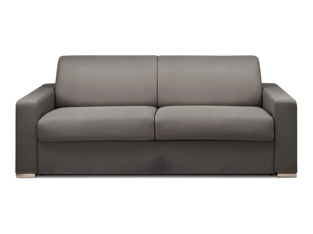 Canapé 4 Places Convertible Express En Tissu CALITO - Anthracite - Couchage 160 Cm - Matelas 22 Cm Avec Mémoire De Forme DUNLOPILLO 5 Canapé 4 Places Convertible Express En Tissu CALITO - Anthracite - Couchage 160 Cm - Matelas 22 Cm Avec Mémoire De Forme DUNLOPILLO – Image 3