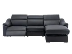 Canapé D'angle Relax électrique En Cuir Supérieur Noir PEDRERA - Angle Droit 18 Canapé D'angle Relax électrique En Cuir Supérieur Noir PEDRERA - Angle Droit -Accueil-Canapé canape 493363