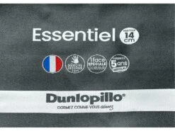 Canapé 3 Places Convertible Express En Tissu MONTASI - Vert - Couchage 140 Cm - Matelas DUNLOPILLO 14 Cm Avec Mémoire De Forme -Accueil-Canapé canape 499353