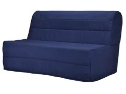 Canapé Convertible BZ En Tissu COWBOY II - Bleu Nuit