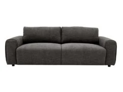 Canapé 3 Places En Tissu Anthracite GLADYS -Accueil-Canapé canape 7760773